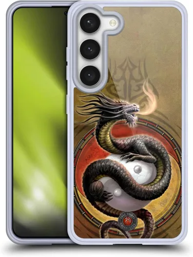 Vista 71 de Head Case Designs Officially Licensed Anne Stokes God's Hammer Guardian Dragons Gel Case [Military Grade Protection] Compatible with Samsung Galaxy