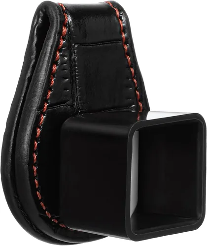 Prasacco Soporte magnético para tiza de billar, soporte de cuero con clip para cinturón para billar y billar, accesorio seguro de tizas cuadradas