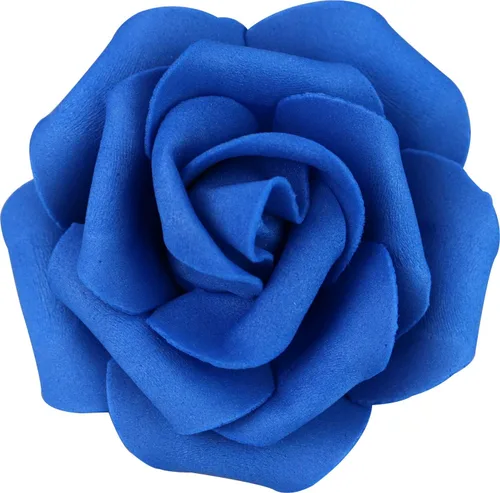 Vista 6 de Cabezal de rosa de espuma artificial 3 x 1,6 x 3 pulgadas, para decoración del hogar
