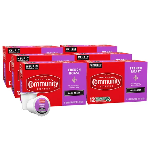 Vista 42 de Community Coffee Coffee & Chicory - 12 cápsulas de café, tostado medio oscuro, compatible con cafeteras Keurig 2.0 K-Cup, 12 unidades (paquete de 1)