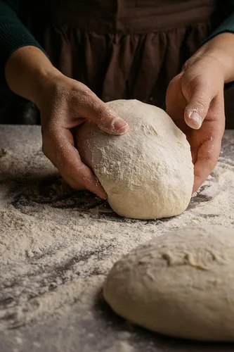 Vista 3 de Nutmeg State Pizza Company Mezcla de masa para pizza de masa madre - Hace 3 costras para pizzas caseras