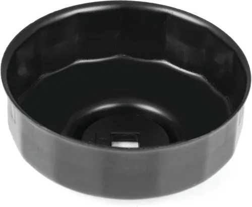 Vista 9 de Performance Tool W54074 Llave de filtro de aceite de acero de 14 flautas de 2.559 in para herramienta de accionamiento de 3/8 pulgadas, se adapta a