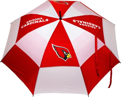Vista 17 de Team Golf NFL - Paraguas de golf de 62 pulgadas con funda protectora, diseño de doble toldo de protección contra el viento, botón de apertura