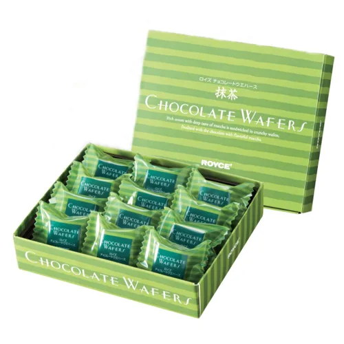 Vista 6 de Obleas de chocolate "Matcha" de ROYCE