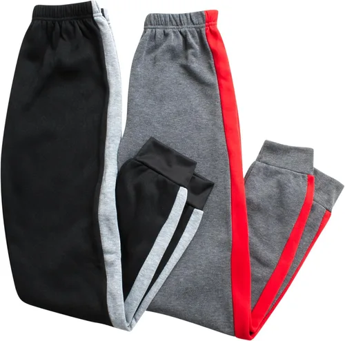 Vista 4 de Pro Athlete Boys' Sweatsuit Set - 4 Piece Active Fleece Hoodie Sweatshirt and Jogger Sweatpants (8-16)