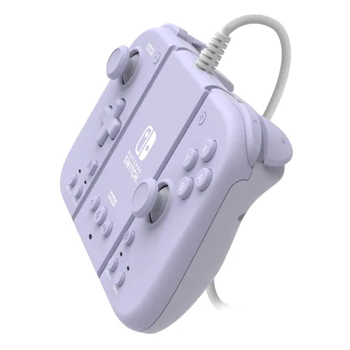 Vista 3 de HORI Split Pad Compact Attachment Set (Lavender) for Nintendo Switch - Officially Licensed By Nintendo