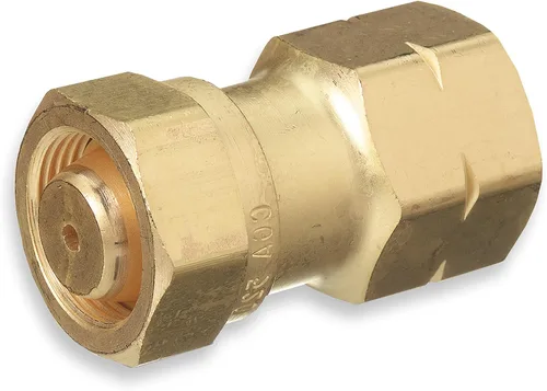 Vista 7 de SÜA - Adaptador de Acetileno - CGA-200 (Tamaño Cilindro MC) a CGA-300 (Regulador Comercial)