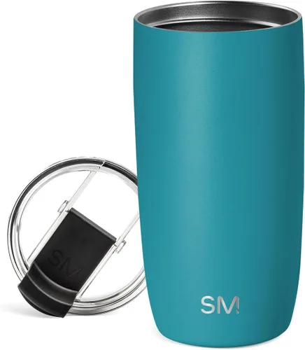 Vista 68 de Simple Modern Taza de café de viaje Tumbler con tapa abatible Reutilizable, aislada, de acero inoxidable, taza de café helado Cold Brew, termo