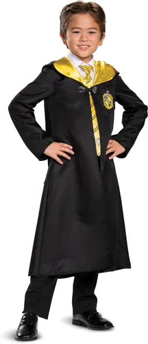 Vista 9 de Harry Potter Robe, Official Hogwarts Wizarding World Costume Robes, Classic Kids Size Dress Up Accessory