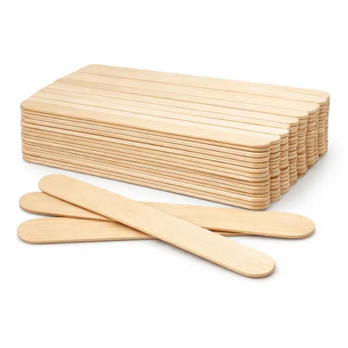 Vista 5 de Perfect Stix Depresores de Lengua, No Estériles, 6", 500 Ct Senior, Paquete de 500ct, Marrón