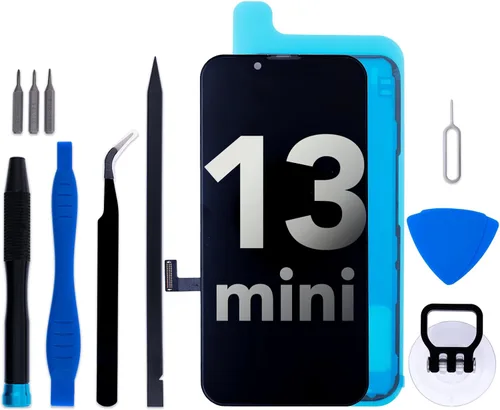 Vista 11 de for iPhone SE 2022/3rd Generation Screen Replacement Kit, 4.7" LCD Display 3D Touch Digitizer Assembly with Frame Adhesive and Repair Tools