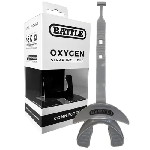 Vista 17 de Battle protector bucal con correa conectada, para labios, con oxígeno, 2.5