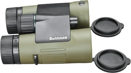 Vista 5 de Bushnell Prime - Paquete combinado de binoculares y bóveda de 10 x 42 pulgadas, binocular de caza impermeable con bolsa resistente para caza