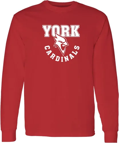 Vista 179 de NCAA oficial de College – University Team Color Arco Logo Manga Larga