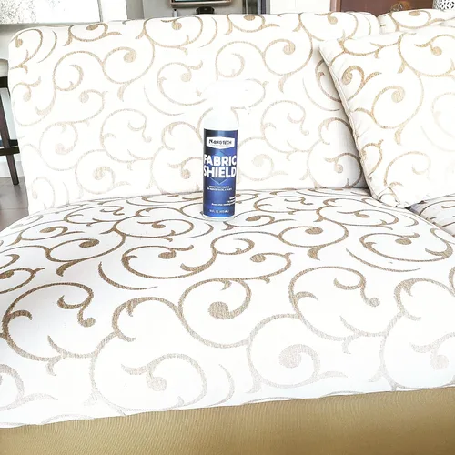 Vista 5 de Nanotech Surface Solutions Fabric-Shield Sio2 - Repelente líquido de cerámica para telas, tapicería, gamuza, lana, lino, evita manchas de vino