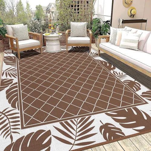 Vista 28 de Ileading Alfombra de exterior para patios 5'x8