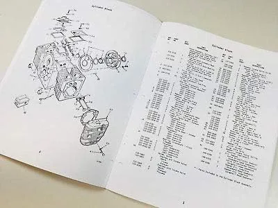 Vista 3 de Case 446 Garden Tractor Onan B43M Ga016 Catálogo industrial de piezas del motor