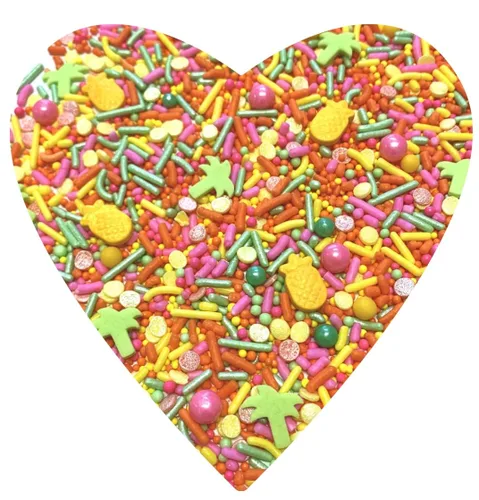 Vista 13 de COOL MOM SPRINKLES Gránulos de Bumble Bee (4 onzas) – Gránulos de cumpleaños con temática de verano para decorar pasteles, cupcakes, galletas