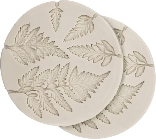 Vista 3 de Molde de silicona para fondant de hojas, molde de helecho 3D, hojas en forma de arce, molde de pastel de bricolaje, decoración de cupcakes, molde