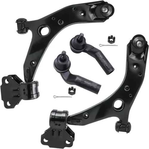 Vista 9 de Detroit Axle - Kit de 4 brazos de control de extremo delantero para Dodge Dart 13-16, Chrysler 200 15-17, 2 brazos de control inferiores, 2 extremos