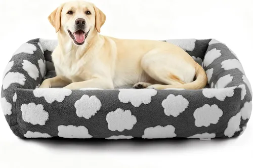 Vista 13 de JOEJOY Cama para Perros Pequeños para Perros Pequeños, Cama para Mascotas de Forro Polar de Pana Suave Premium Ortopédica Lavable con Funda