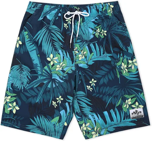 Vista 3 de Actleis Mens Swim Trunks Board Shorts Long Quick Dry Swim Shorts with Mesh Lining us-ls17003