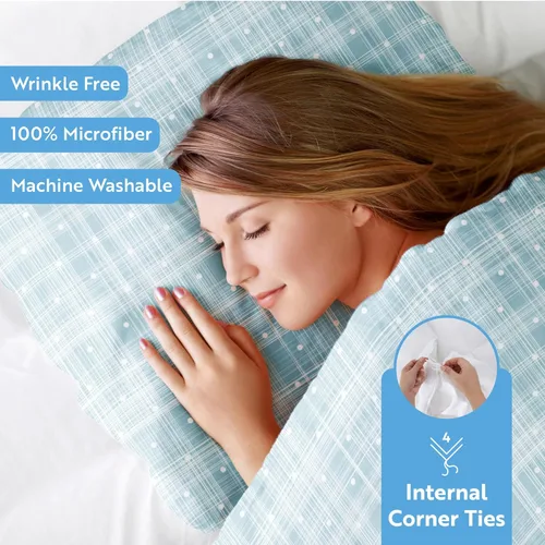 Vista 306 de Linen Market Funda de edredón individual para cama individual – Experimenta una comodidad similar a un hotel con una suavidad inigualable