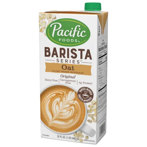 Vista 3 de Pacific Barista Series Original - Bebida de avena (32 onzas)