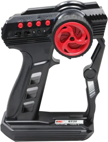 Vista 5 de Flysky FS-GT2F 2CH 2.4GHz transmisor sistema de radio con receptor A3 para RC coche barco