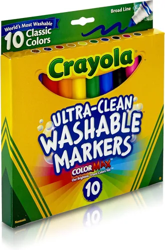 Vista 4 de Pack de pinturas de cera y rotuladores de tinta lavable de Crayola