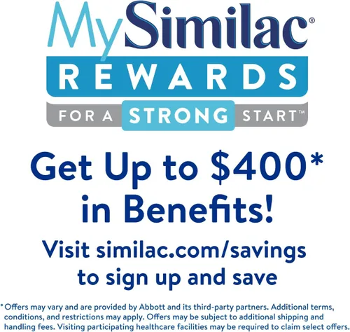 Vista 14 de Similac Fórmula infantil 360 Total Care, tiene 5 prebióticos HMO, nuestra mezcla de prebióticos más cercana a la leche materna, sin OMG, fórmula