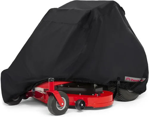 Vista 14 de Porch Shield Funda inalámbrica para cortacésped – Cubierta impermeable para cortacésped eléctrica de 20 a 21 pulgadas de largo, 25 pulgadas de largo