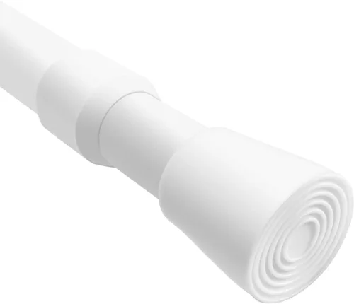 Vista 8 de Barras de tensión pequeñas de 16 a 28 pulgadas, barra de cortina corta ajustable, barras de tensión de resorte resistentes para ventanas, cortinas