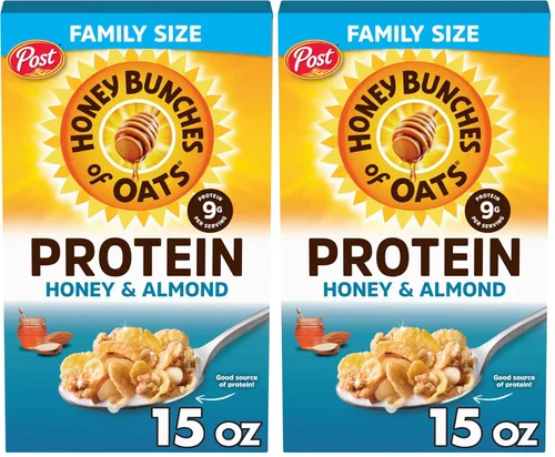 Vista 6 de Cereal Honey Bunches of Oats Honey Roasted.