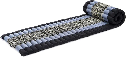 Leewadee - Colchón de suelo plegable - Futón japonés enrollable -Alfombra de tatami triple pliegue - Cama de piso para invitados - Colchón de