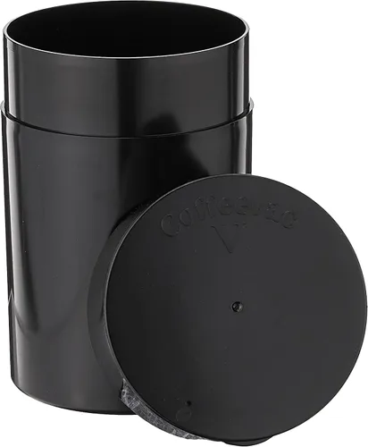 Vista 3 de Coffeevac Contenedor hermético patentado de 1 libra con válvula de desgasificación. Contenedor al vacío multiusos que funciona como recipientes a