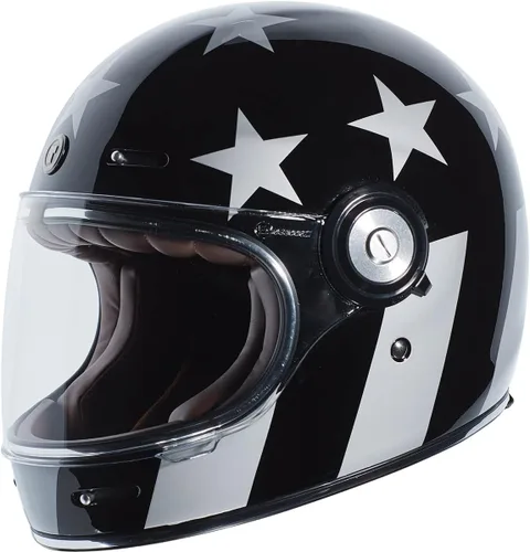 Vista 10 de TORC T1/Newport - Casco de moto de fibra de vidrio de cara completa aprobado por DOT y ECE