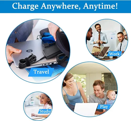 Vista 9 de Cargador adaptador de CA para Samsung Notebook 7 NP730XBE-K02US, NP703XBE-K02US