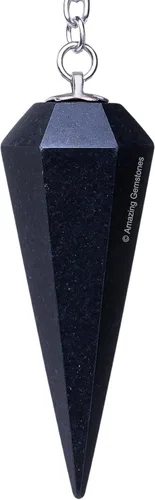 Vista 9 de Amazing Gemstone Paquete de 11 Péndulos de Cristal Conjunto a Granel con Tablero de Péndulo - Cristales a Granel al Por Mayor