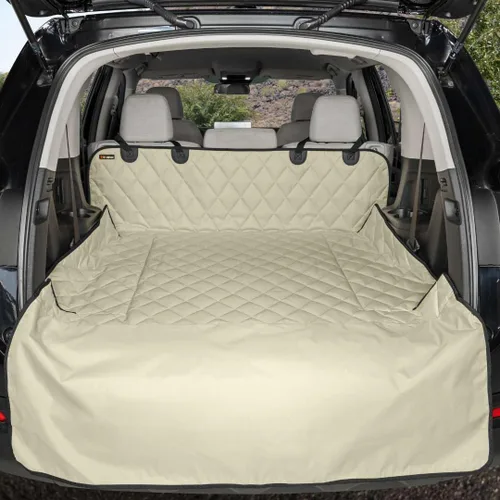 Vista 7 de Transportín para maletero de SUV para perros, empresa con base en EE. UU., S, Negro