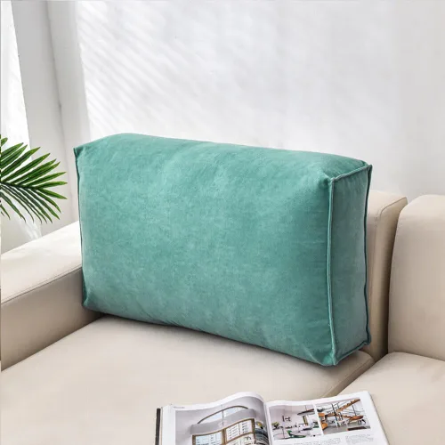 Vista 14 de Almohadas para cabecero, almohada de lectura, cojín grande para cabecero, respaldo de cama, soporte de posicionamiento con funda extraíble