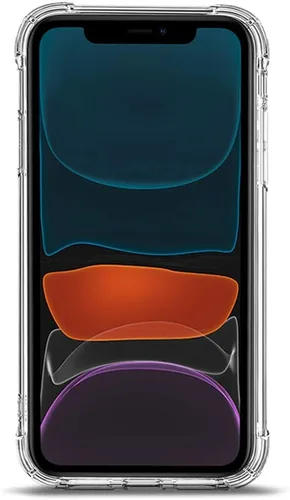 Vista 8 de Bcov Funda para iPhone 11, diseño de gatos lindos, protección contra caídas, a prueba de golpes, TPU de cuerpo completo, resistente a los arañazos