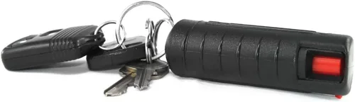 Vista 4 de Streetwise 18 Pepper Spray Keychain for Women - Hard Case, Lab Certified Heat, Compact Spray with UV Dye & Twist Lock