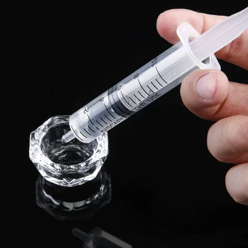 Vista 9 de 20 jeringas de plástico de 0.0 fl oz, 0.1 fl oz, 0.2 fl oz, 0.3 fl oz con medición, múltiples usos, herramientas de jeringa de medición para medir