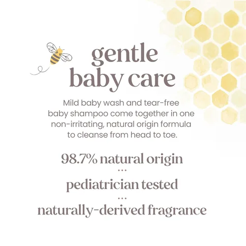 Vista 52 de Burt's Bees Baby Shampoo and Baby Wash Refill