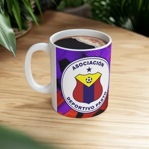 Vista 4 de Asociacion Deportivo Pasto, Futbol Colombiano, Taza de Cerámica 11 Oz