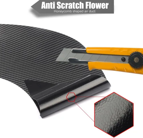 Vista 5 de Pincuttee Protector de manija de puerta de automóvil, películas protectoras para manija de puerta de automóvil, cubierta universal para manija
