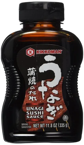 Kikkoman Unagi, salsa de soja para sushi, 11.8 onzas (Paquete de 2) de Prime Time Foods - Grocery