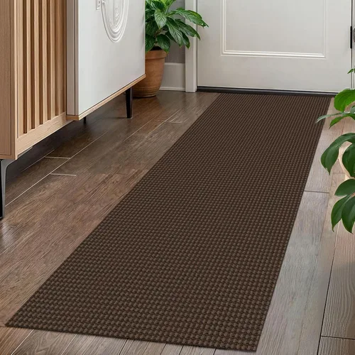 Vista 16 de KOZYFLY - Tapetes de pasillo bohemios, lavables, con respaldo de goma antideslizante, de algodón, para interiores, puerta trasera, habitación