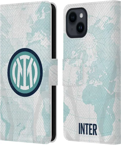 Vista 122 de Head Case Designs Officially Licensed Inter Milan Away 2025/26 Crest Kit Leather Wallet Case Compatible with Apple iPhone 7 Plus/iPhone 8 Plus